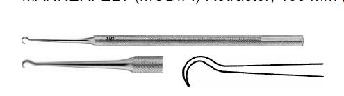 МАННЕРФЕЛЬТ РЕТРАКТОР 1-ЗУБ. ВИГНУТ. ГОСТР. 135MM